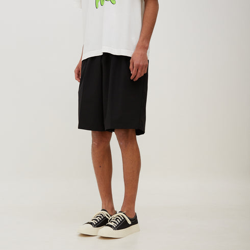 Bonsai Basket Fit Short, Elastic Waistband Black PT00-V1 Degli Uberti